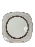 Noritake Crestwood Platinum Square Accent Plate
