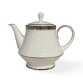 Noritake Crestwood Platinum Tea Pot w/ Cover