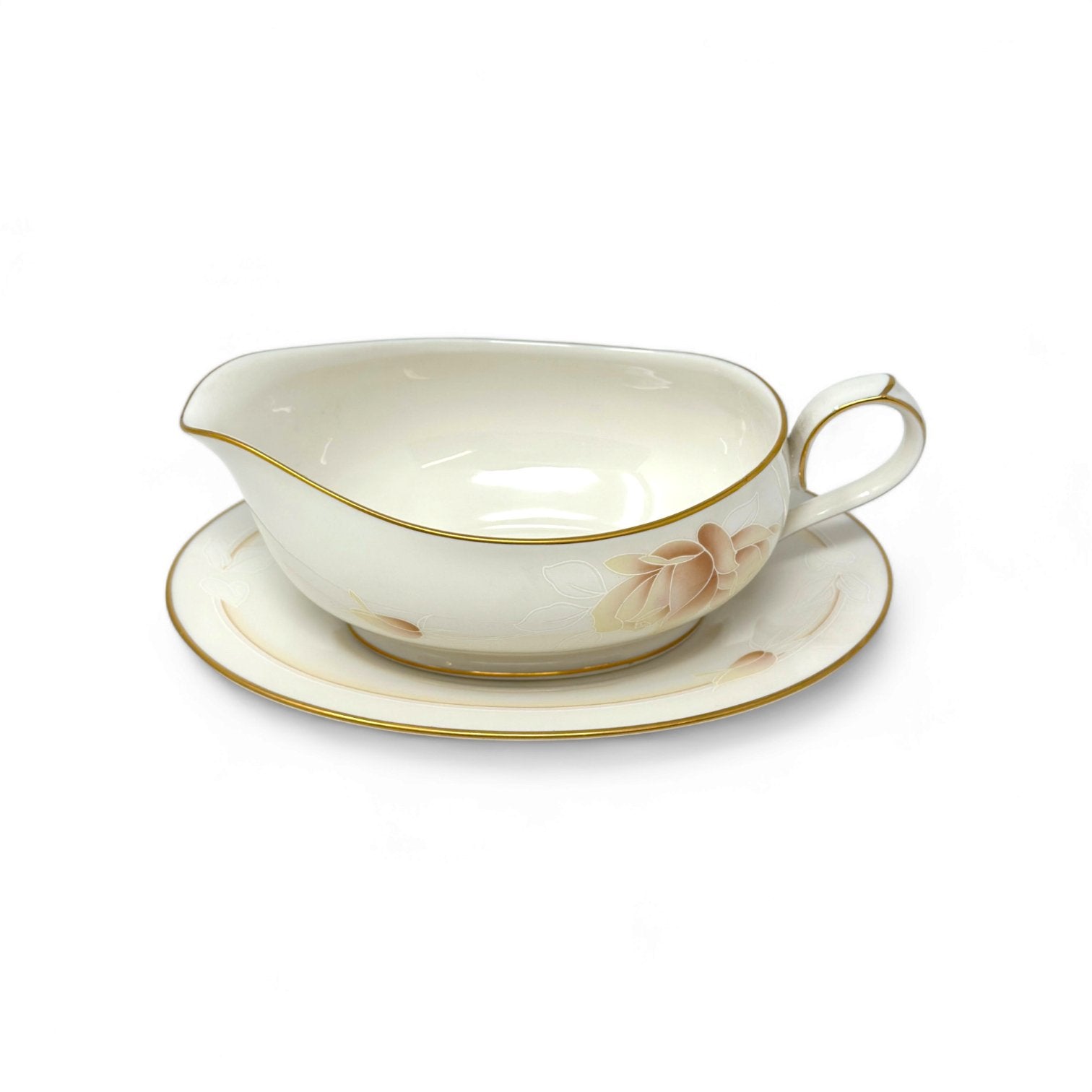 Noritake Devotion Gravy Boat with Stand