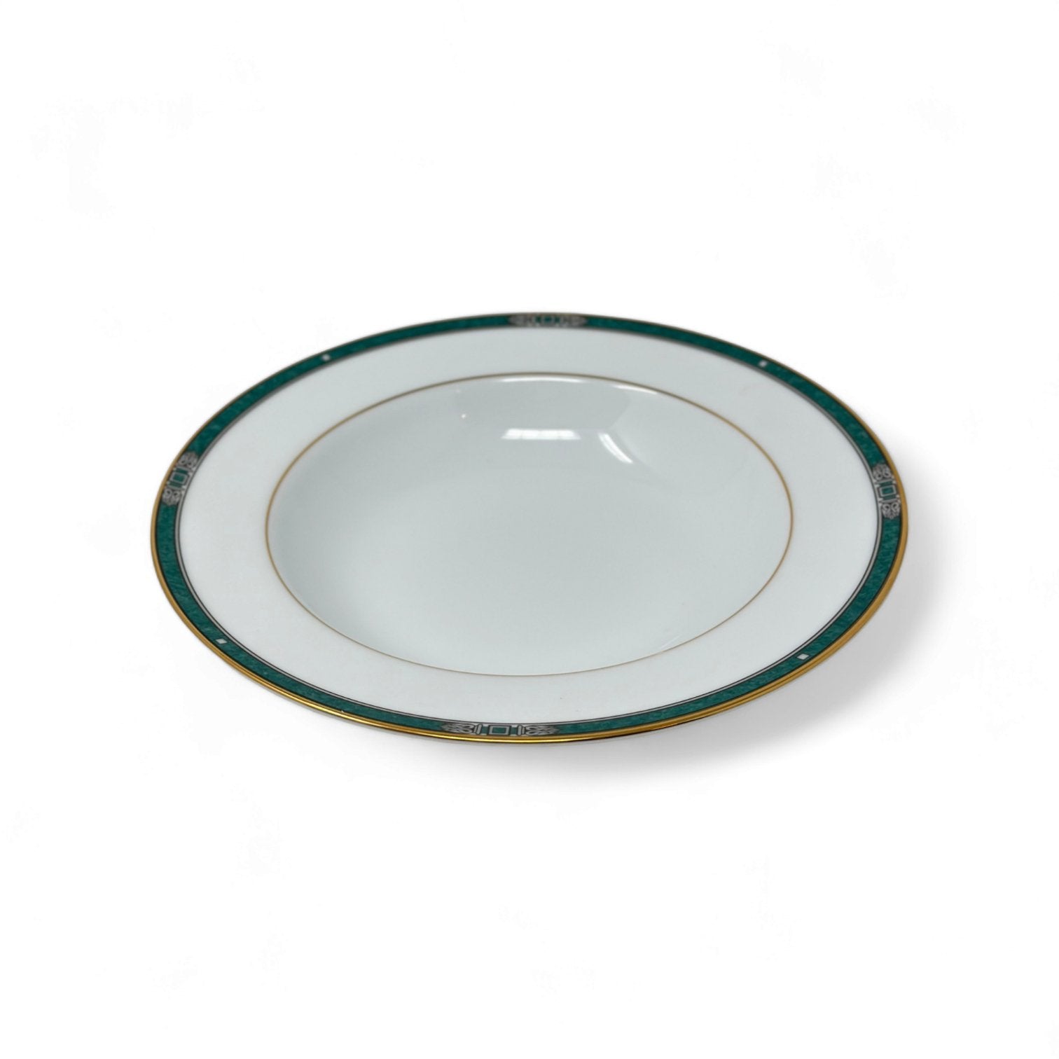 Noritake Emerald Crest Rim Soup Bowl