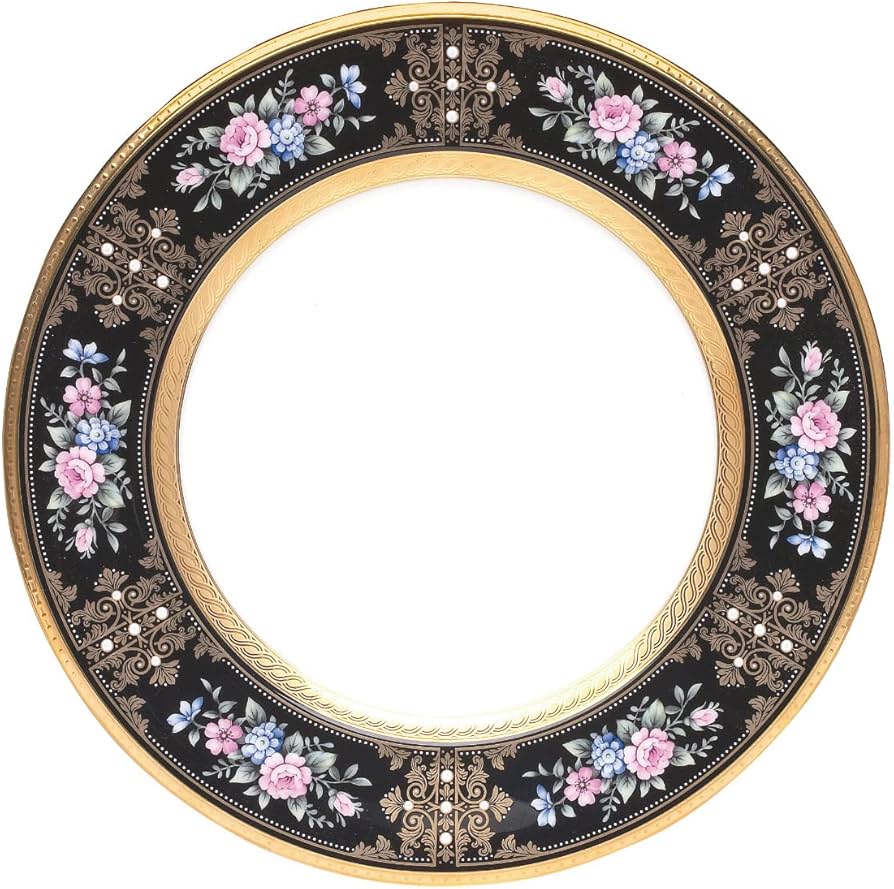 NORITAKE EVENING MAJESTY ACCENT PLATE