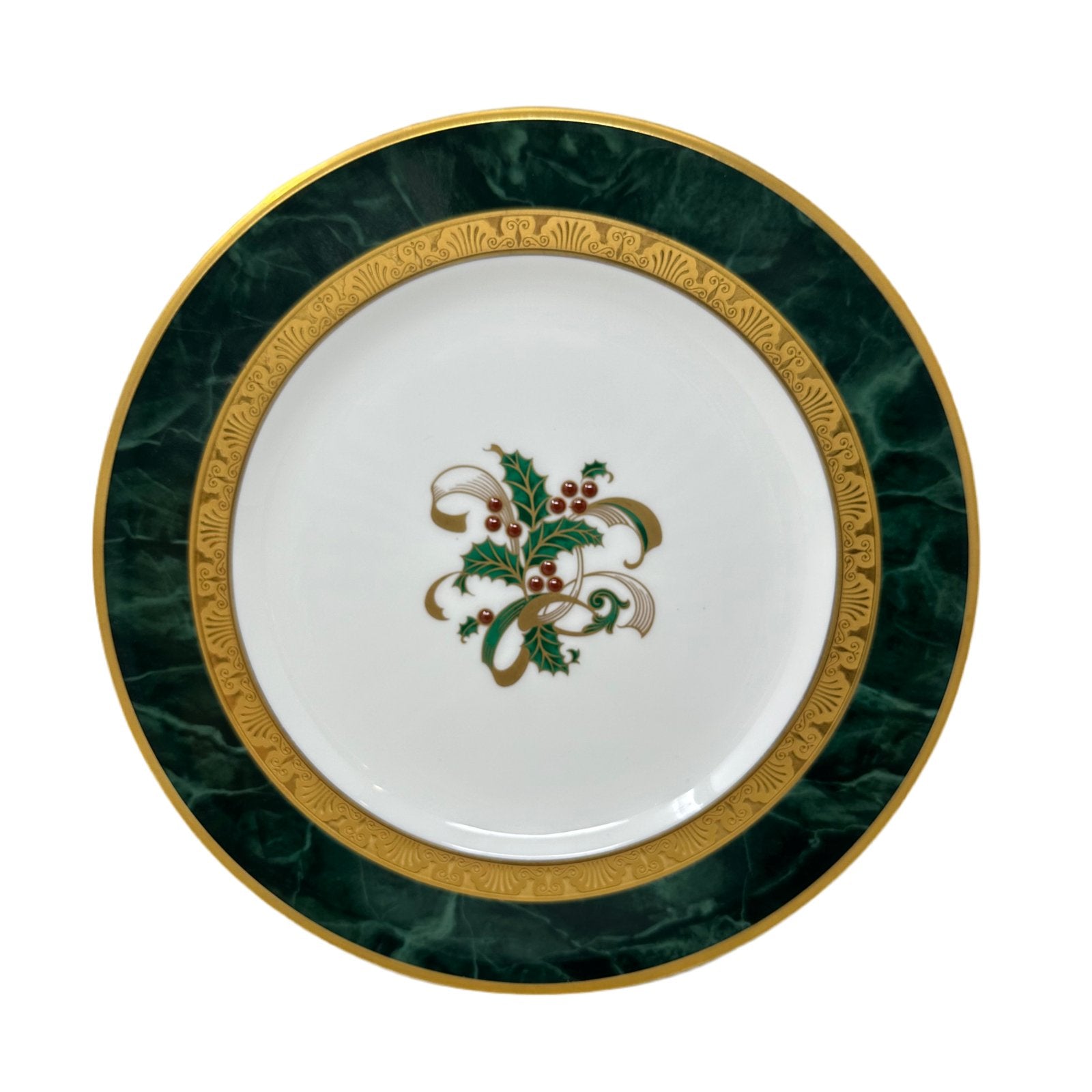 Noritake Fitzgerald Holiday Salad Accent Plate