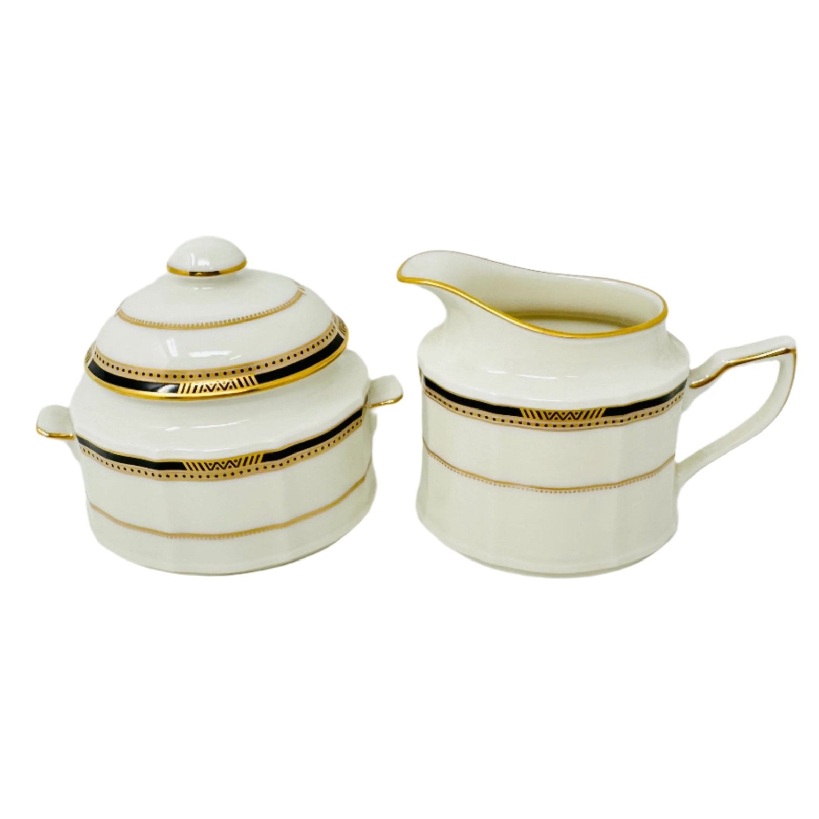 Noritake Gilded Age Creamer & Sugar Set