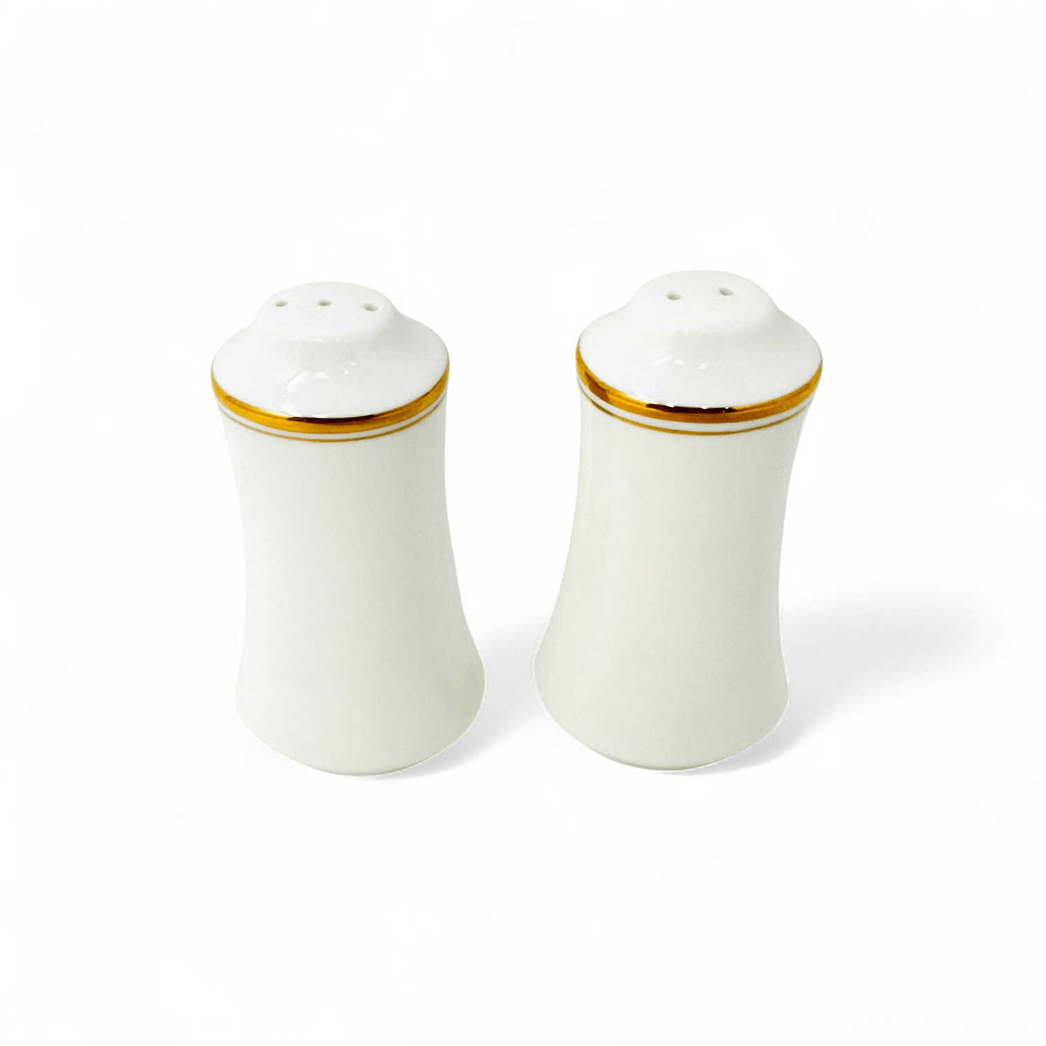 NORITAKE GOLDEN TRADITIONS SALT AND PEPPER SET