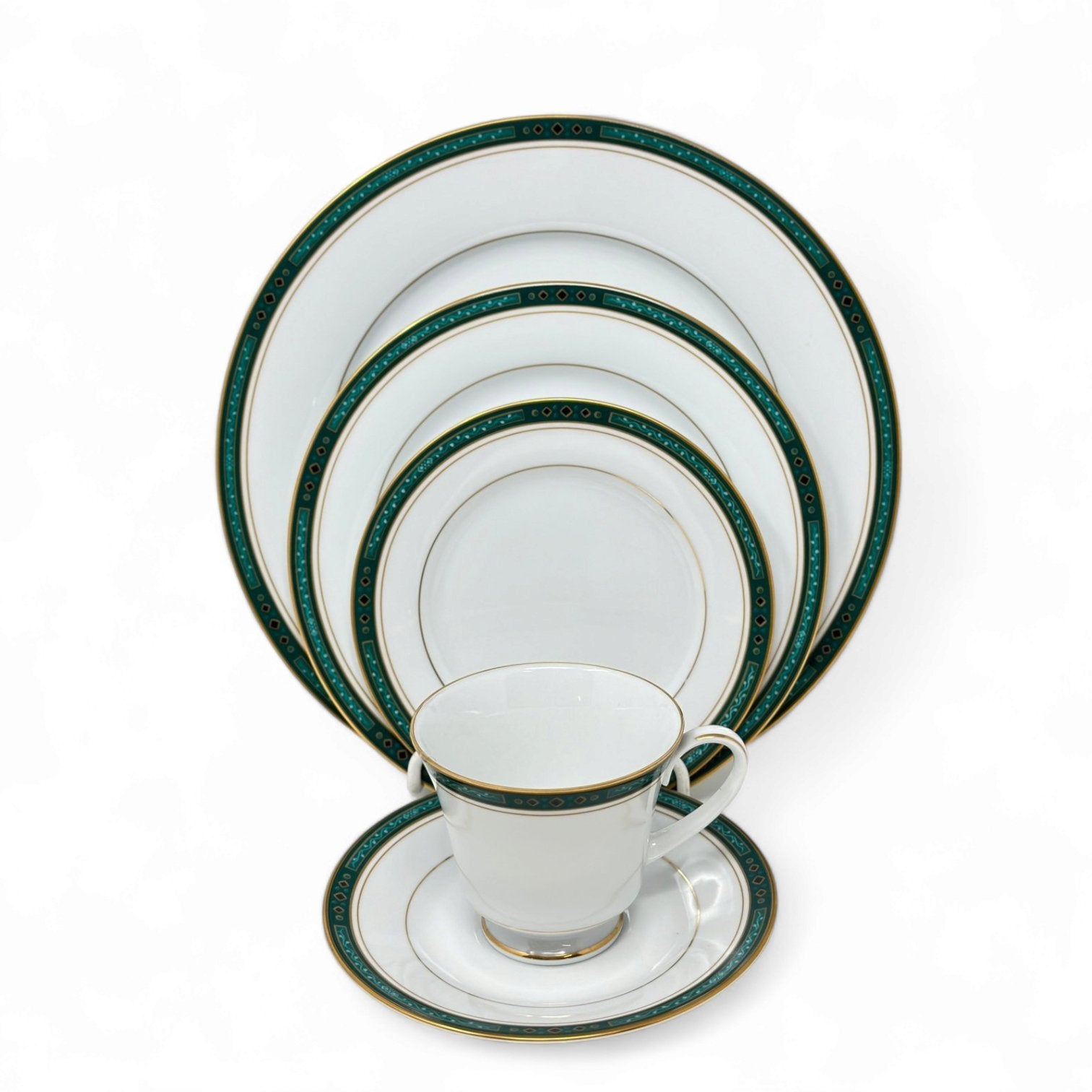 Noritake Green Court - 5 Piece Place Setting