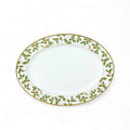 Noritake Holly & Berry Gold Oval Platter