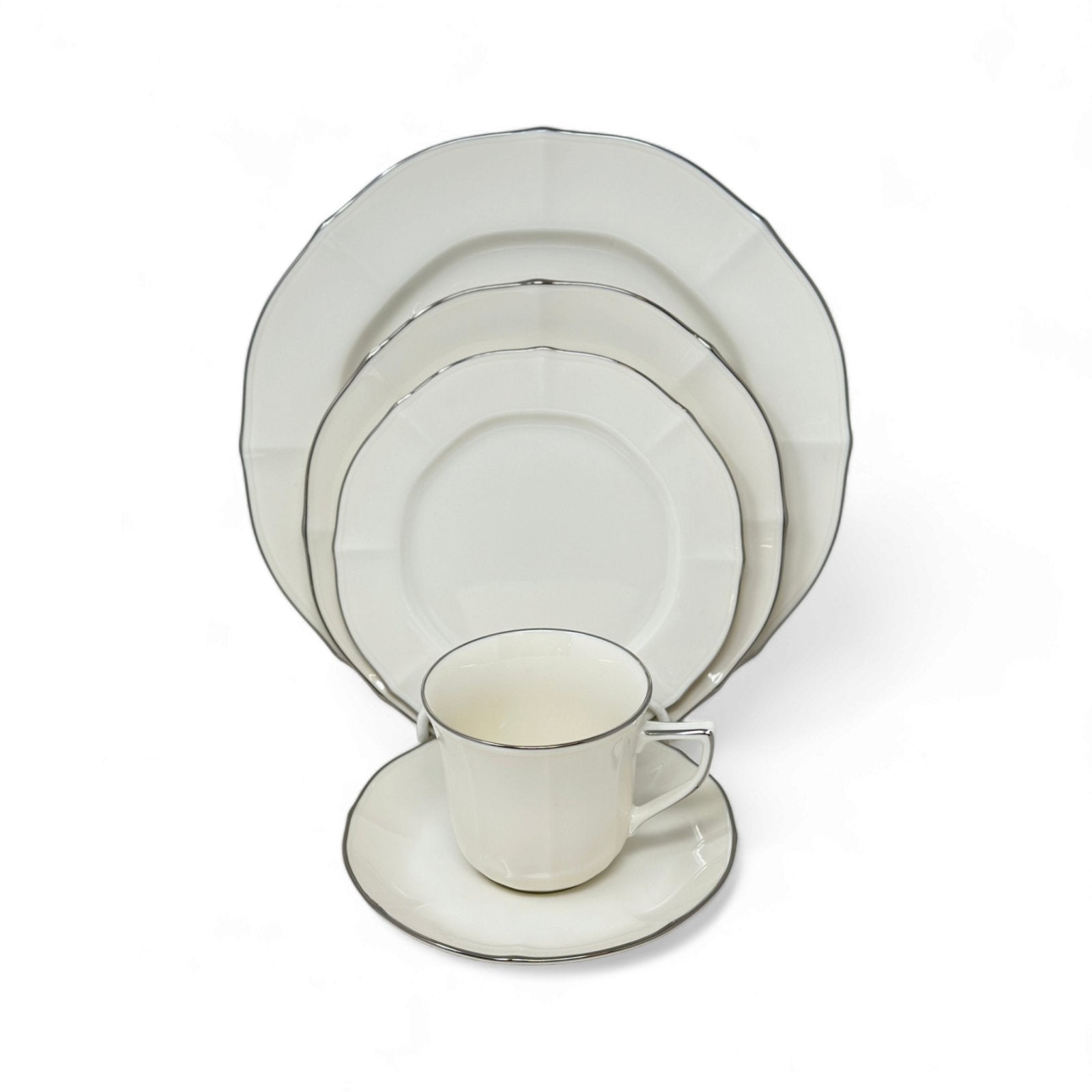Noritake Imperial Platinum - 5 Piece Place Setting