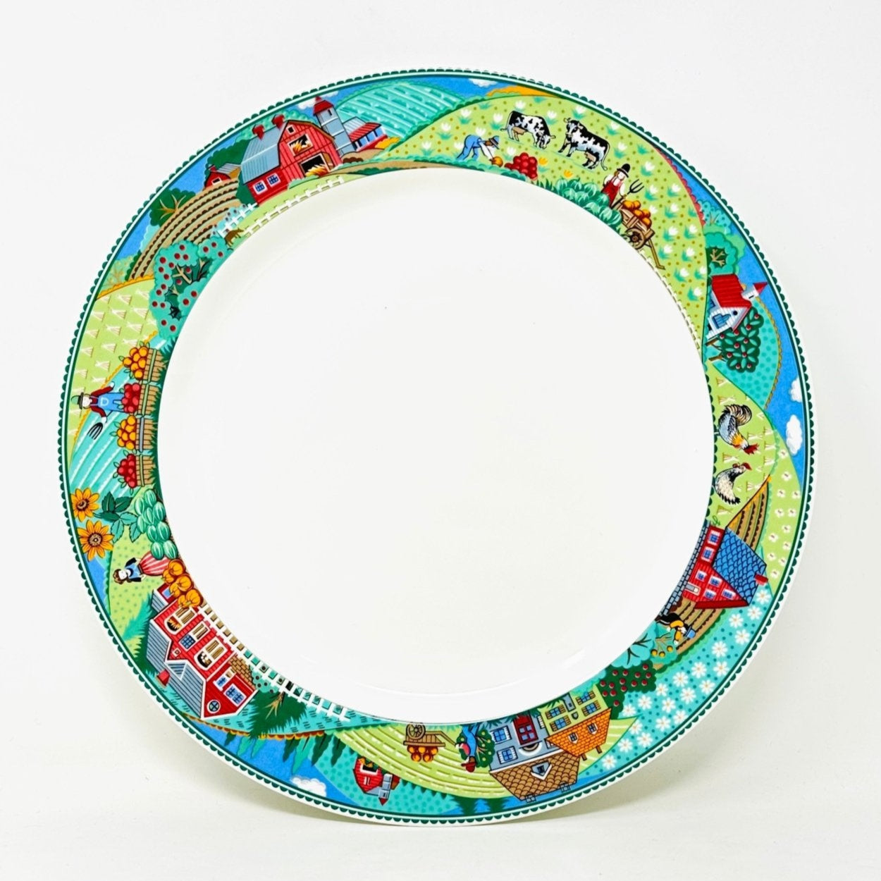Noritake Impromptu Country Fences Dinner Plate