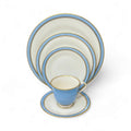 Noritake Ivory and Azure - 5 Piece Place Setting