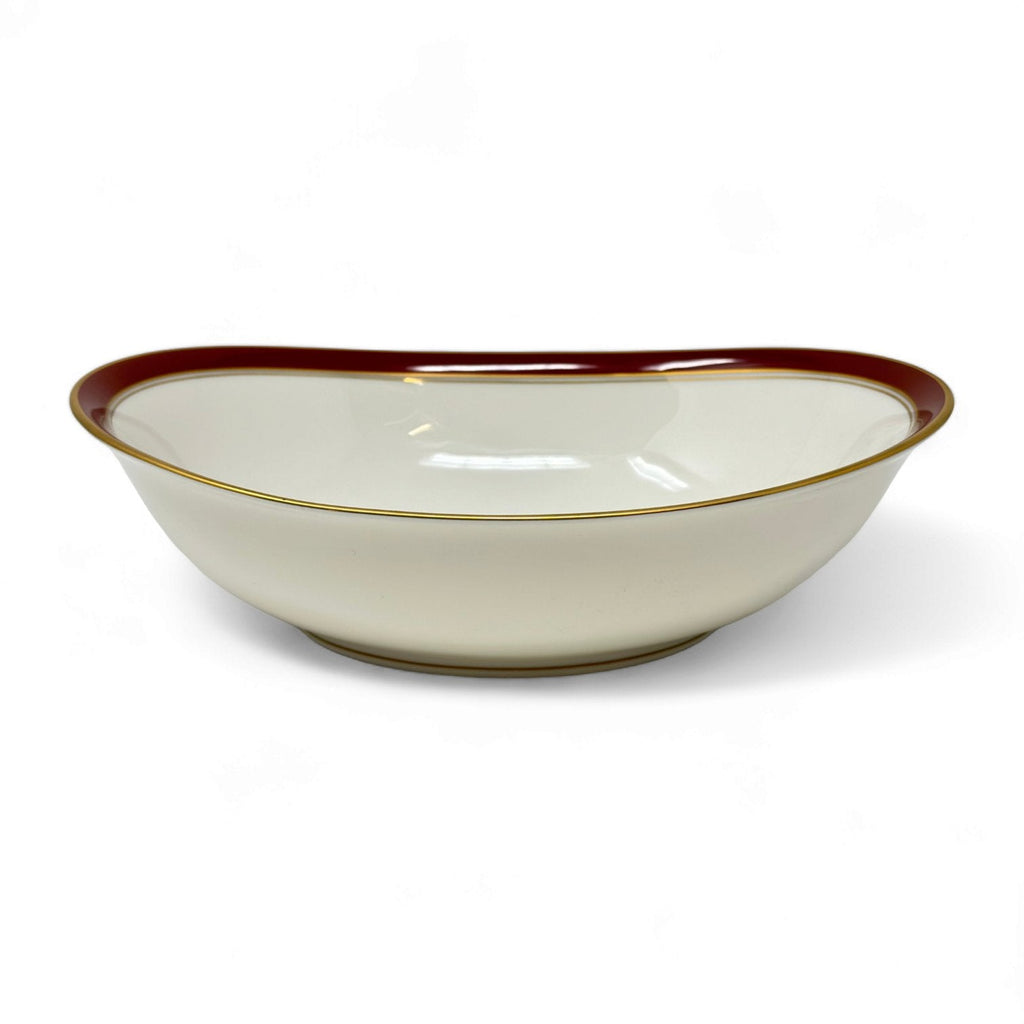 Noritake Ivory and Sienna Oval Vegetable Bowl