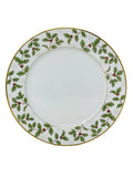 Noritake Legendary Holly & Berry Gold Dinner Plate