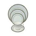 Noritake Lenore Platinum - 5 Piece Place Setting