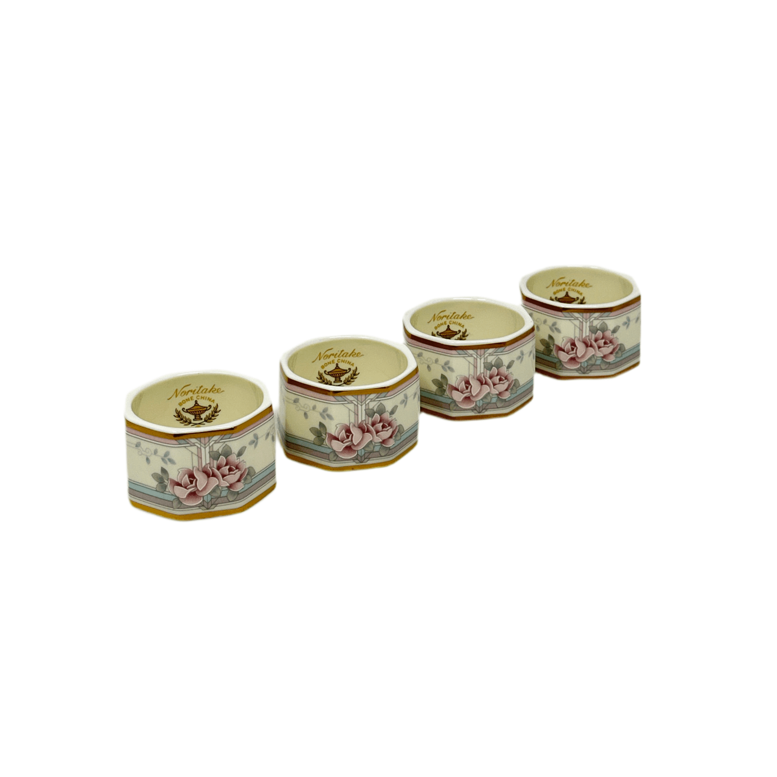 Noritake Magnificence Napkin Ring -  Set of 4