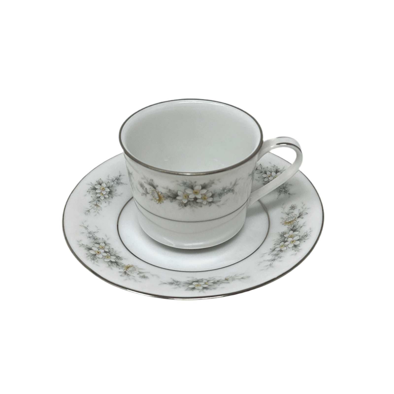 Noritake Melissa Espresso Cup & Saucer Set
