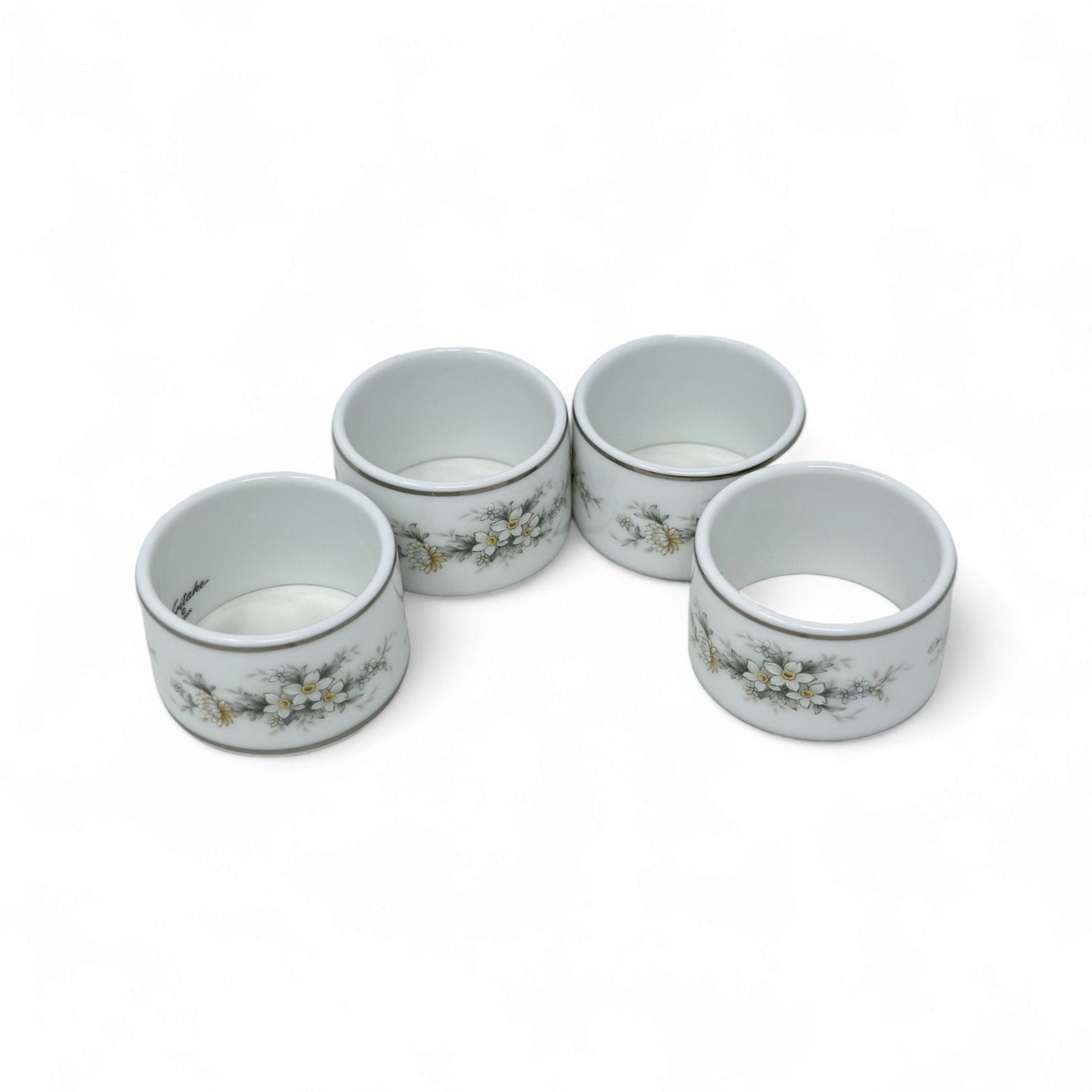 NORITAKE MELISSA NAPKIN RING 4PC