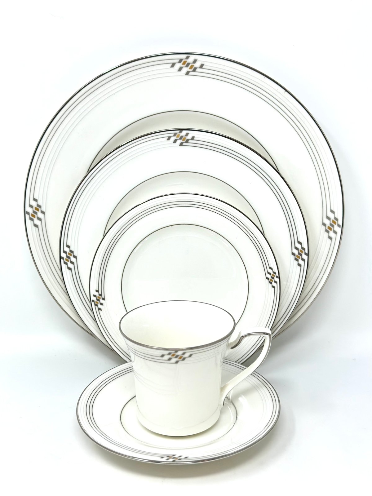 Noritake Merina Platinum - 5 Piece Place Setting