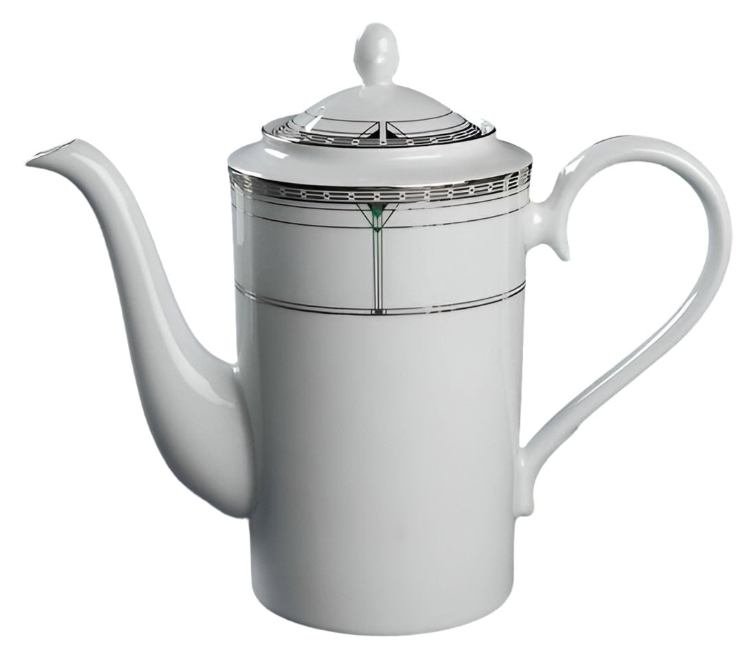 Noritake Palmer Platinum Coffee Pot with Lid