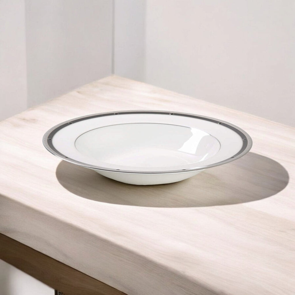 Noritake Patrina Platinum Rim Soup