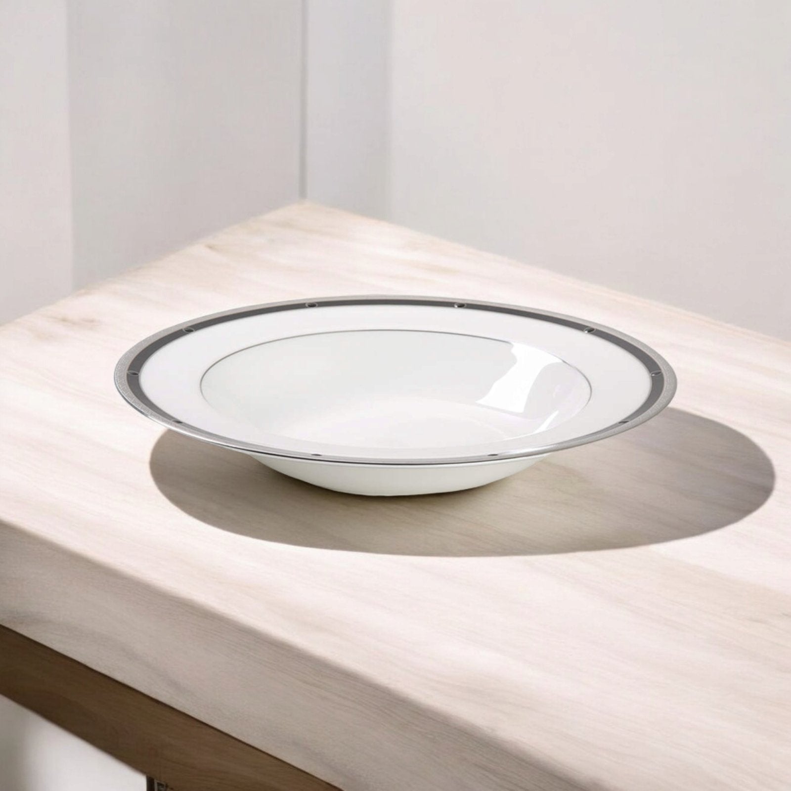 Noritake Patrina Platinum Rim Soup