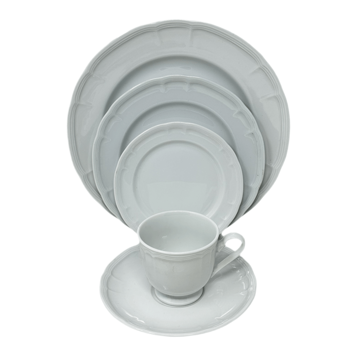 Noritake Provence White - 5 Piece Place Setting
