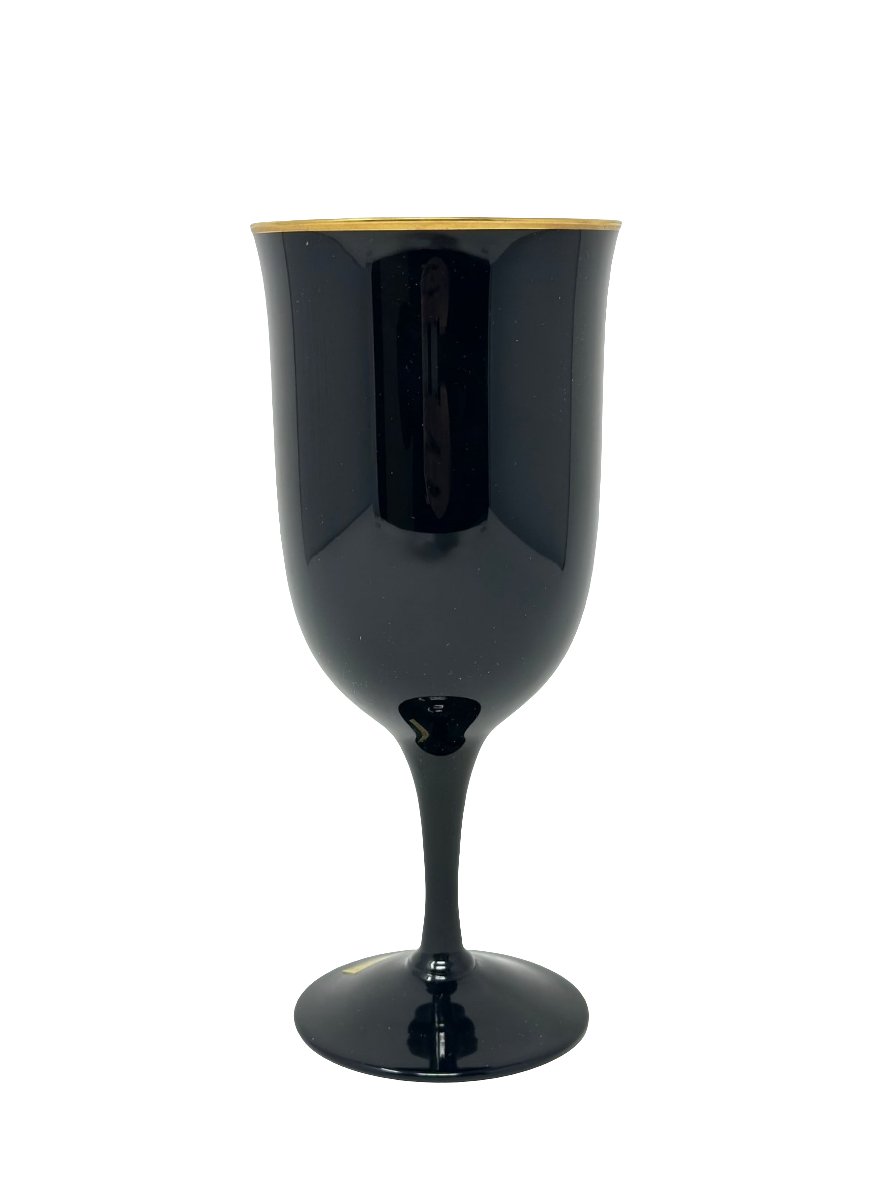 Noritake Remembrance Ebony Gold Iced Tea Glass