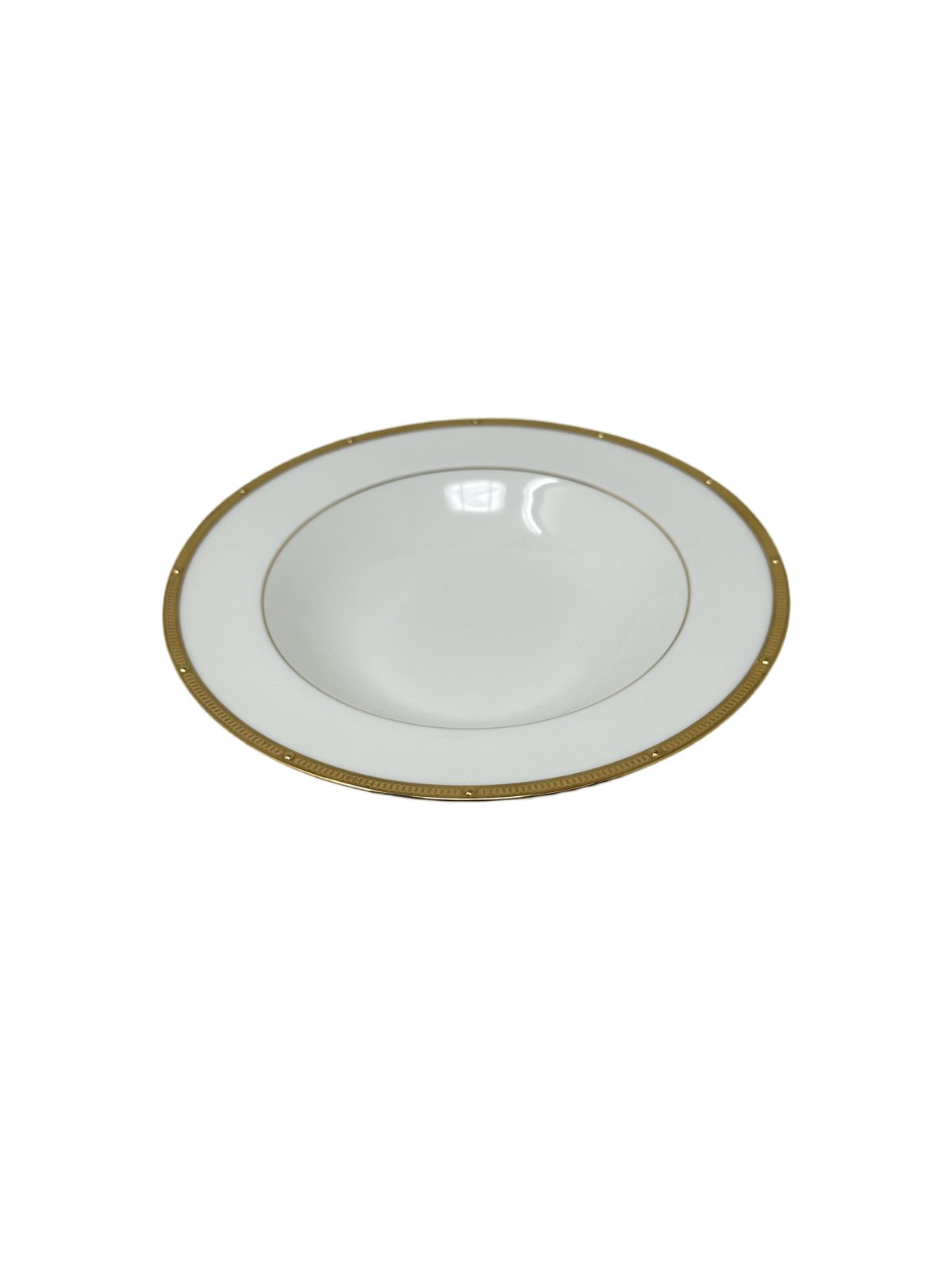 Noritake Rochelle Gold Rim Soup Bowl