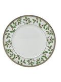 Noritake Rochelle Platinum Holiday Accent Plate