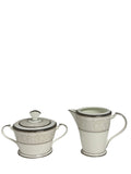 Noritake Silver Palace Creamer/Sugar with Cover