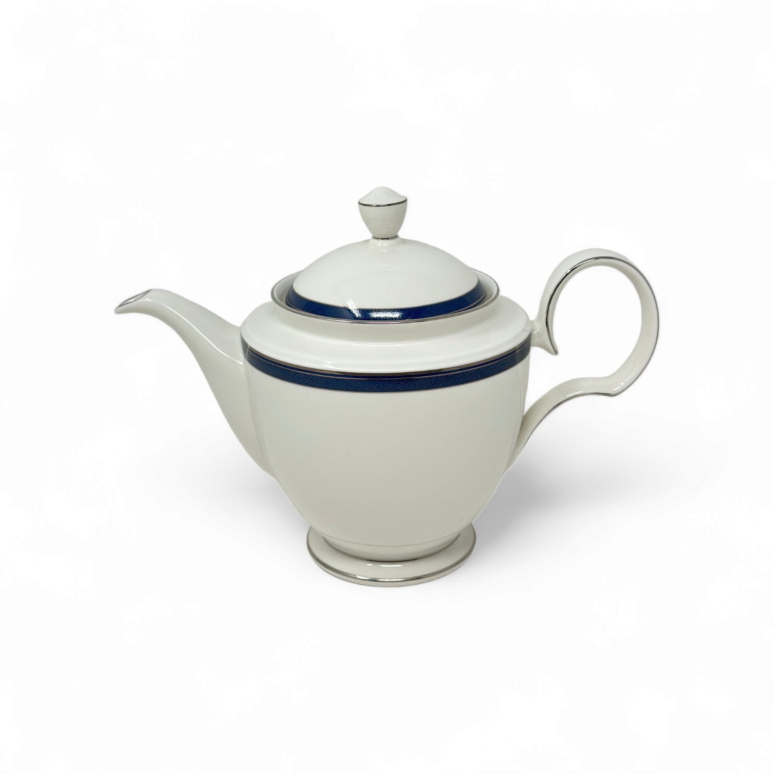 Noritake Stardust Platinum Coffee Teapot with Lid