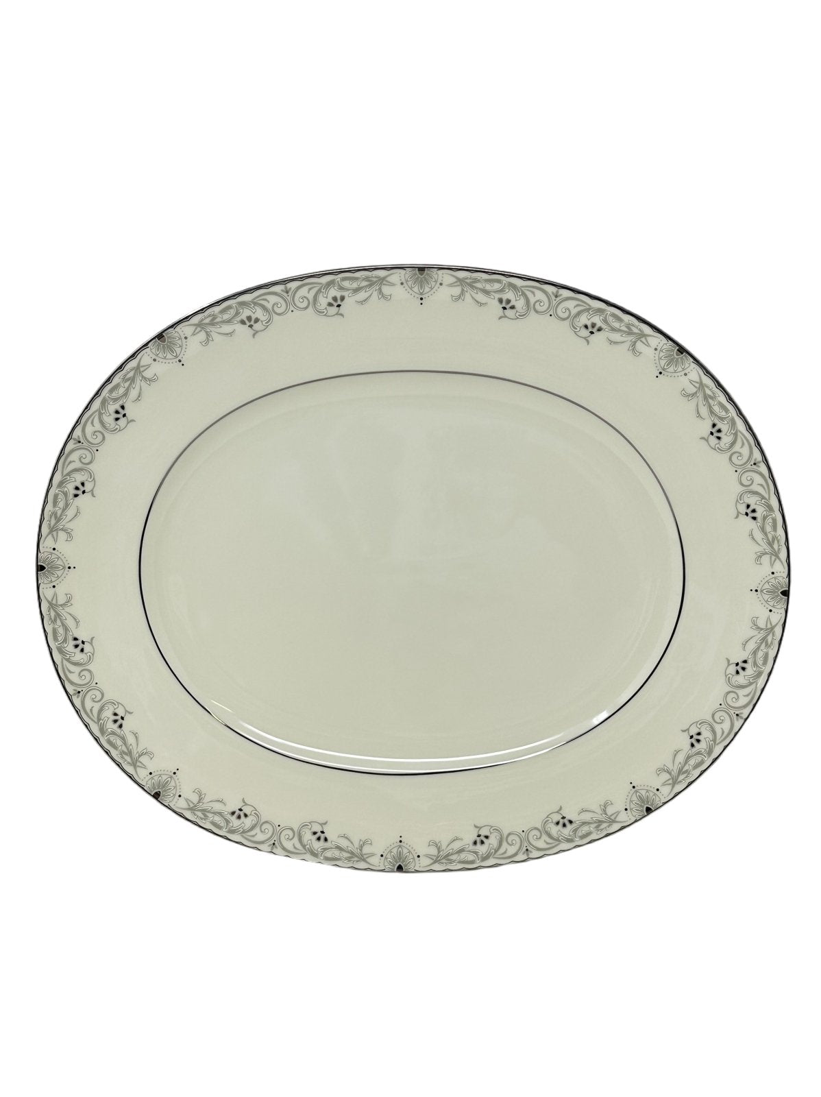 Noritake Venetian Scroll Oval Platter