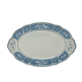 Noritake Victory Blue Oval Platter