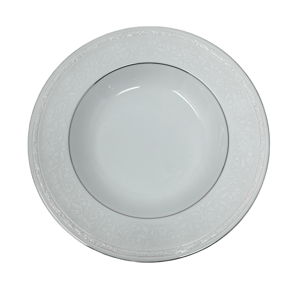 Noritake Whitecliff Platinum Rim Soup