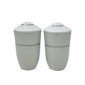 Noritake Whitecliff Platinum Salt & Pepper Set