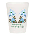 Not my Circus Not my Monkeys Frosted Cups