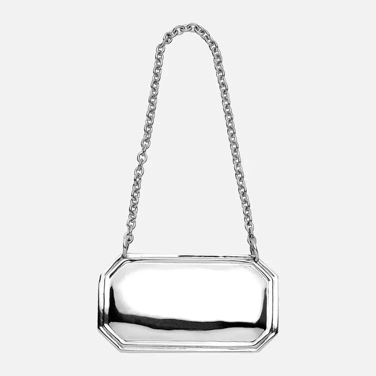 Carrs Sterling Silver Decanter Label