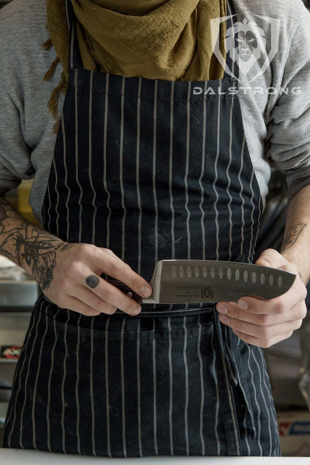 Santoku Knife 7" | Gladiator Series Elite | NSF Certified | Dalstrong ©