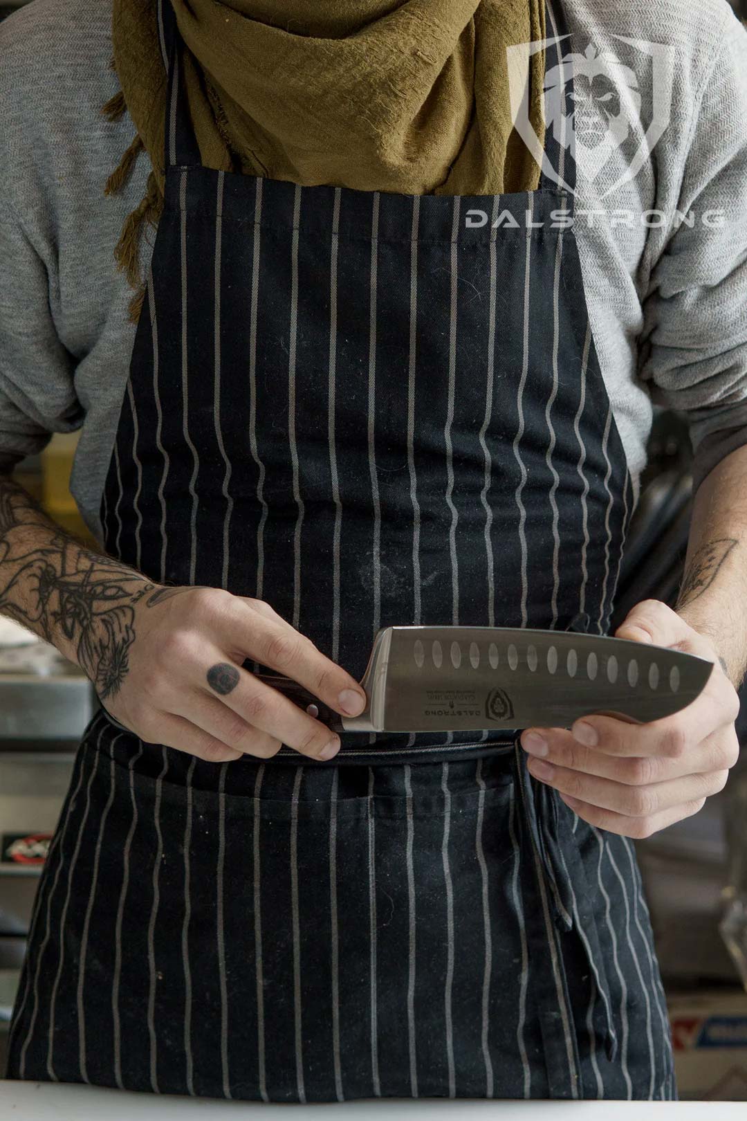 Santoku Knife 7" | Gladiator Series Elite | NSF Certified | Dalstrong ©