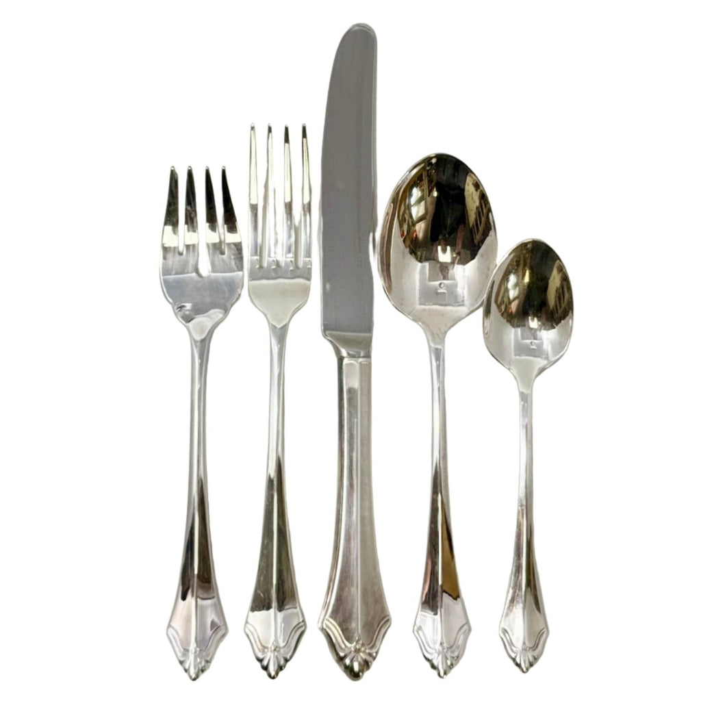 Oneida Belcourt Silverplate 5-Piece Place Setting