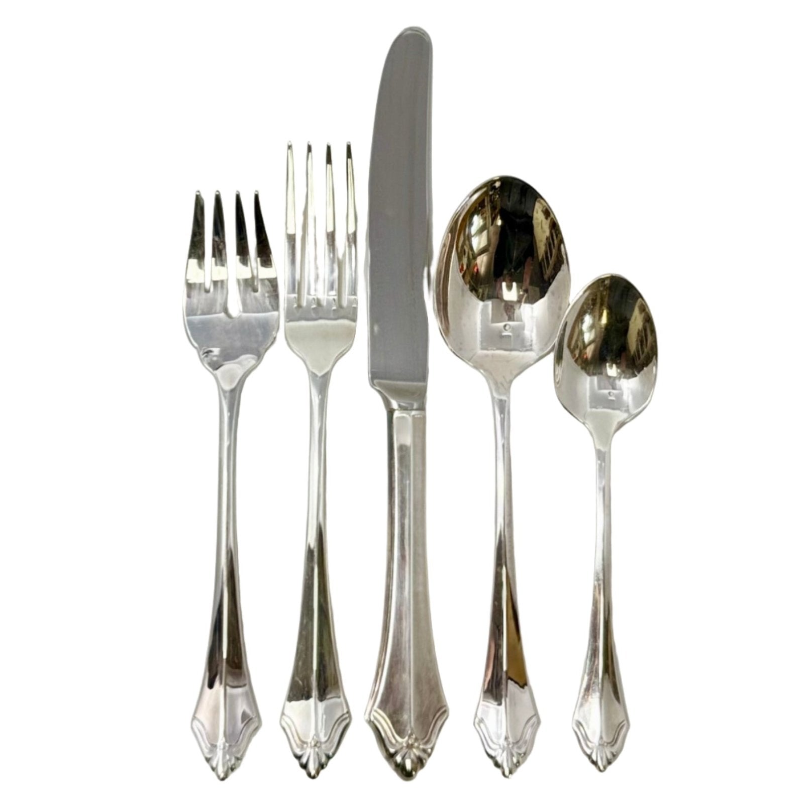 Oneida Belcourt Silverplate 5-Piece Place Setting