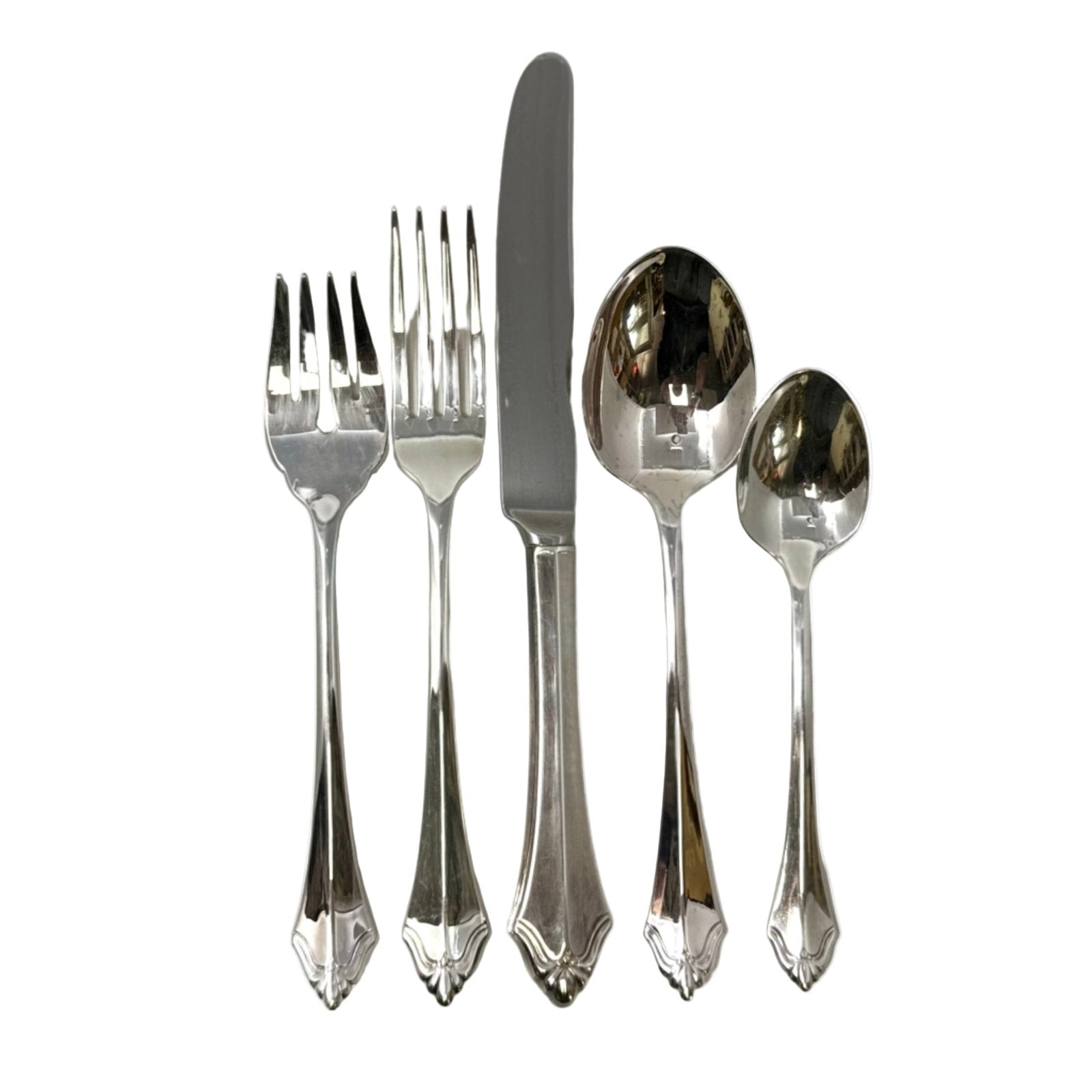 Oneida Belcourt Silverplate 5-Piece Place Setting