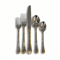 Oneida Belle Rose Golden 5-Piece Place Setting