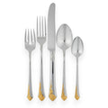 Oneida Golden Damask Rose - 5 Piece Place Setting