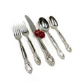 Oneida Silver Plated Country Lane Flatware - 5 Piece Place Setting