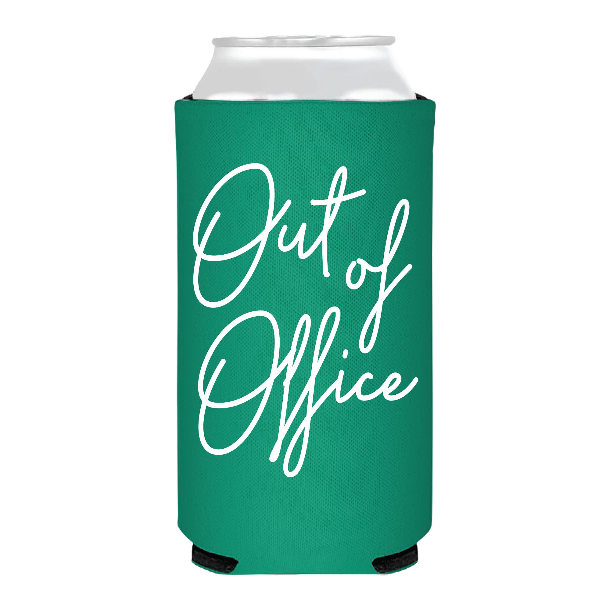Out Of Office Teal Summer Slim Can Cooler- Summer