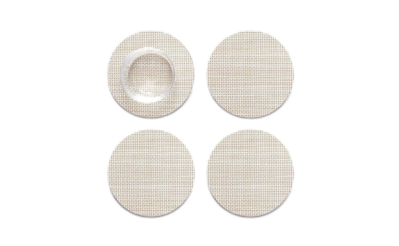 Chilewich Mini Basketweave Coasters - Pack of 4