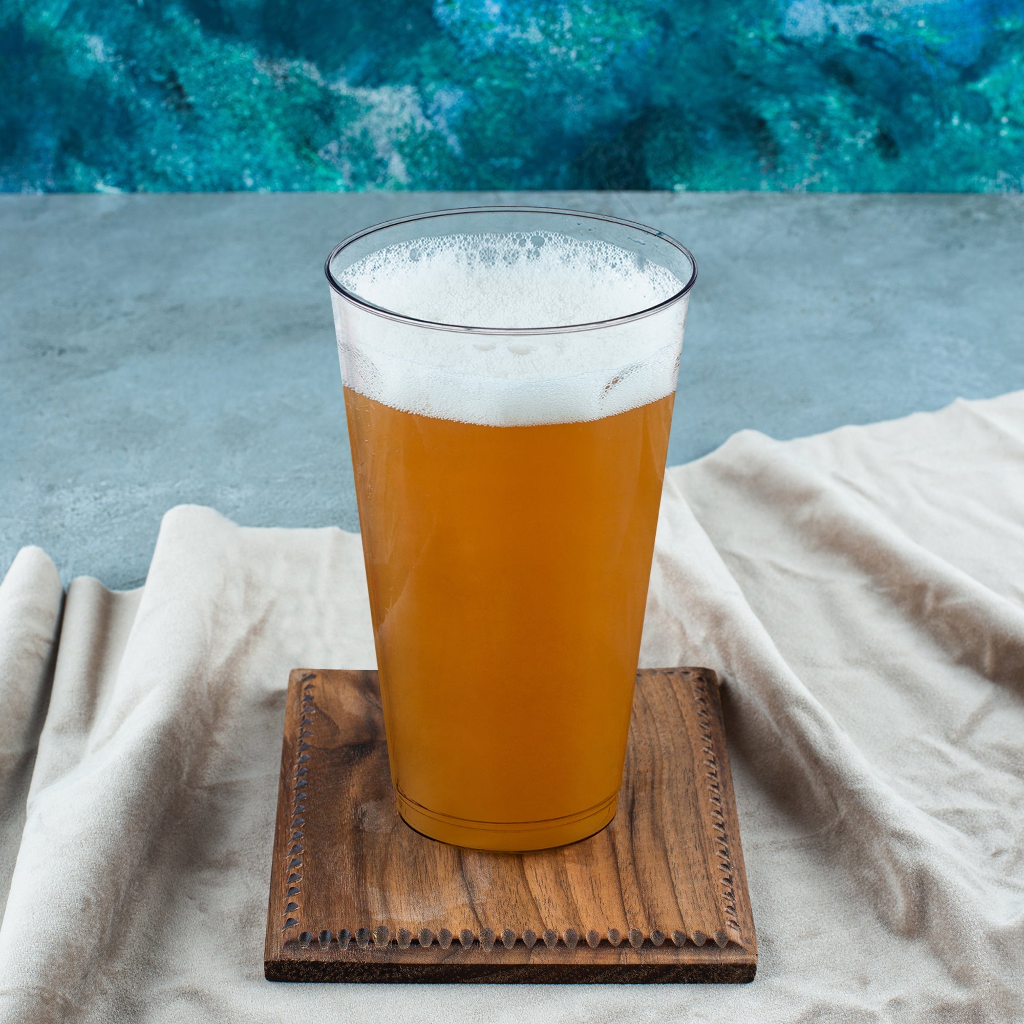 Crystal Clear Plastic Disposable Tall Iced Tea Cups (16 oz. )