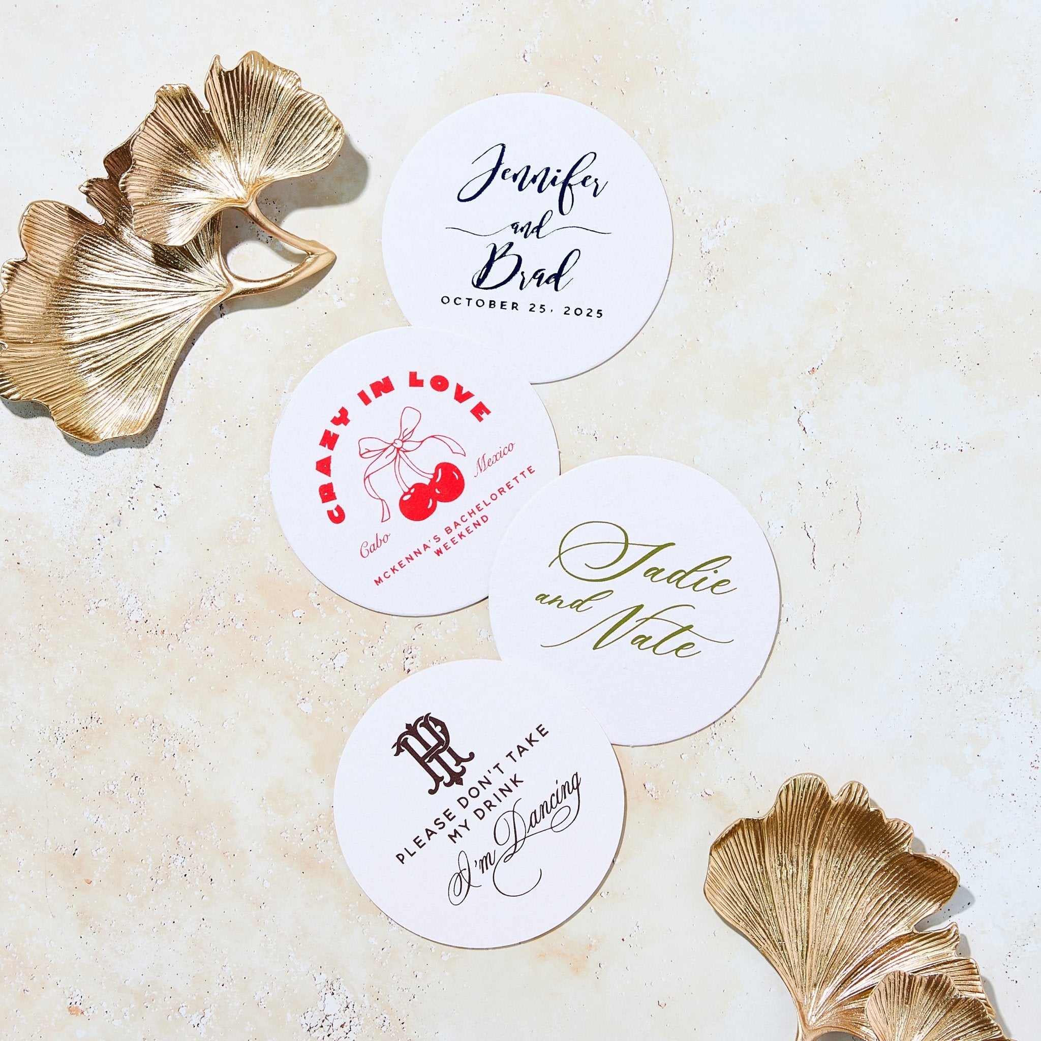 Personalized Drink Coasters