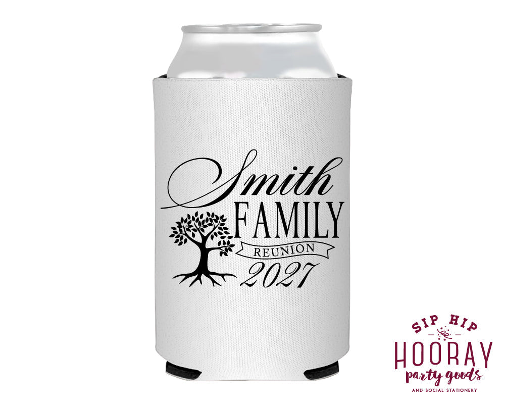 Personalized Family Reunion Foam Can Coolers