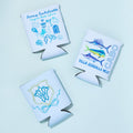 Personalized Full Color Beach Can Coolers