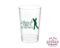 Personalized Golf Retirement Party Hard Plastic Cups